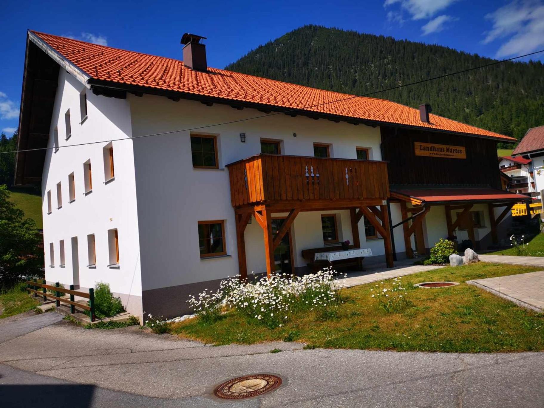 Gaestehaus Bergland Berwang Buitenkant foto
